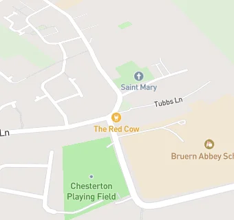 map for The Red Cow