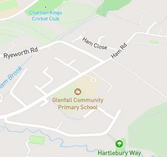 map for Glenfall Community Primary School