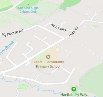 map for Glenfall Community Primary School