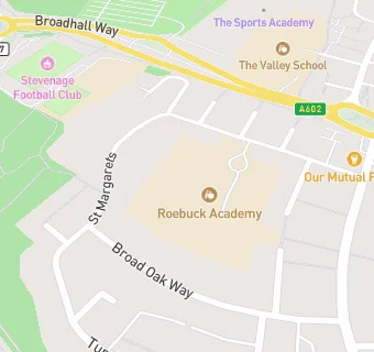 map for Roebuck Junior School