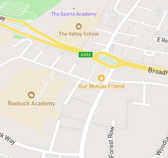 map for Roebuck Primary School