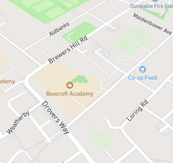 map for Beecroft Academy