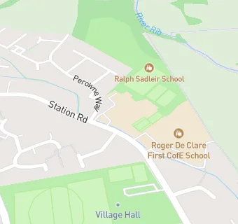 map for Ralph Sadleir Middle School