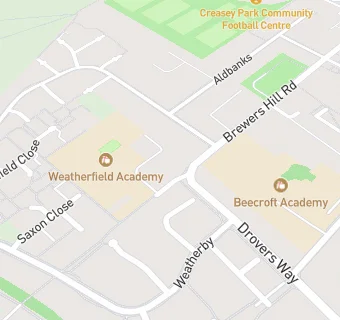 map for Weatherfield Academy