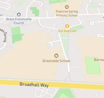 map for Greenside School