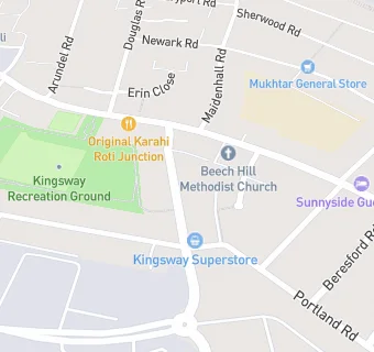 map for Kingsway Superstore