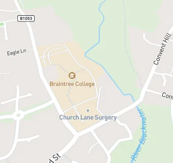 map for Braintree College