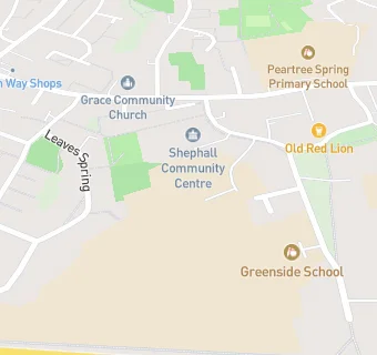 map for The Heathcote School