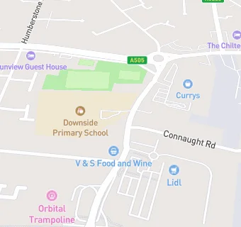 map for Downside Primary  School