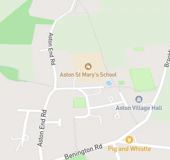 map for Aston St Mary's Church of England Aided Primary School