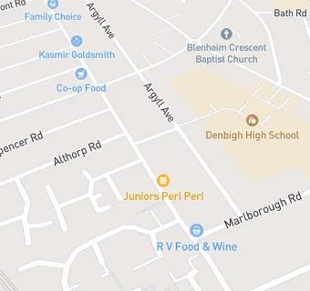 map for Peri Peri Junction