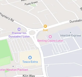 map for Mecca Bingo