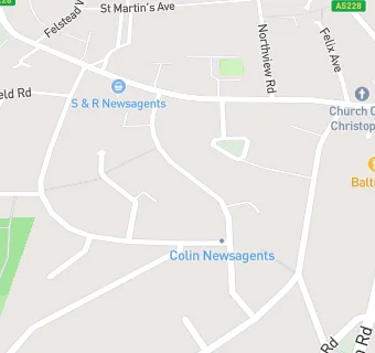 map for Colin Newsagents