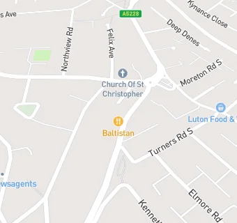 map for Luton Mart