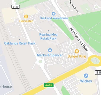 map for Nando's