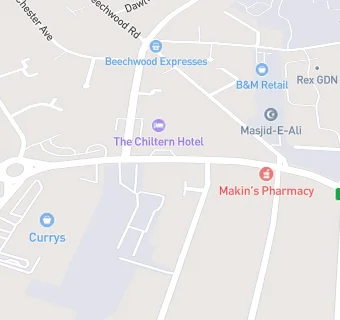 map for Lister House Surgery