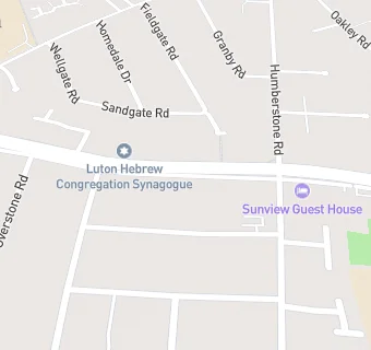 map for The Leicester Arms