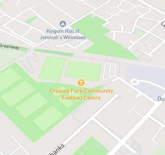 map for Creasey Park Community Football Centre