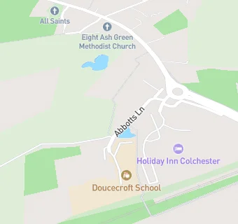 map for Doucecroft School