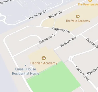 map for Hadrian Academy