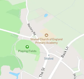 map for Stisted Church of England Primary Academy