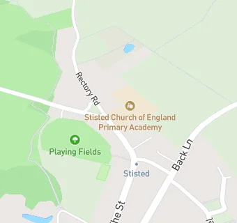 map for Taylorshaw At Stisted Church Of England School