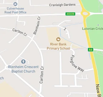 map for River Bank Primary School