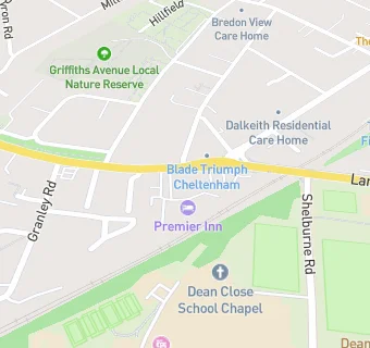 map for Premier Inn