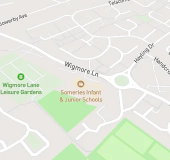 map for Someries Infants School