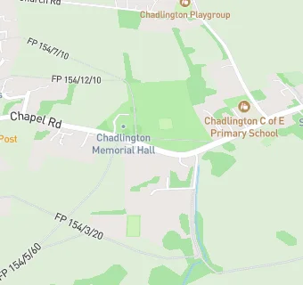 map for Chadlington Sports & Social