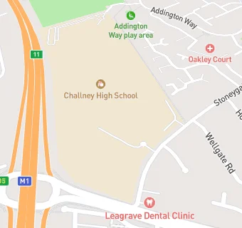 map for Challney High School for Boys and Community College