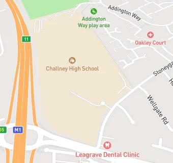 map for Challney High School For Boys