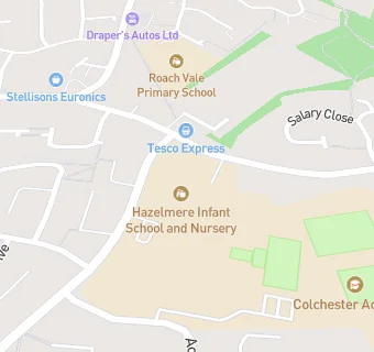 map for Hazelmere Junior School