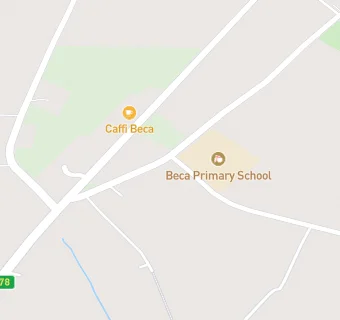 map for Ysgol Beca