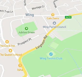 map for Wing Sports & Social Club