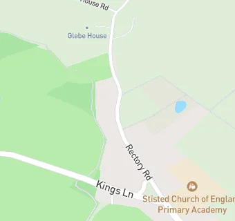 map for Stisted Village Hall