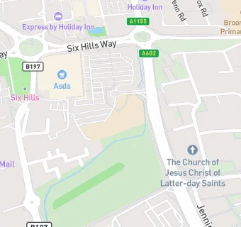 map for Asda Stores