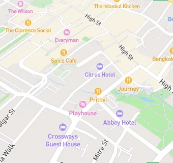 map for Citrus Hotel