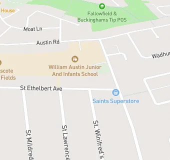 map for Saints  Superstore