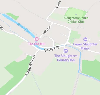 map for Village Hall