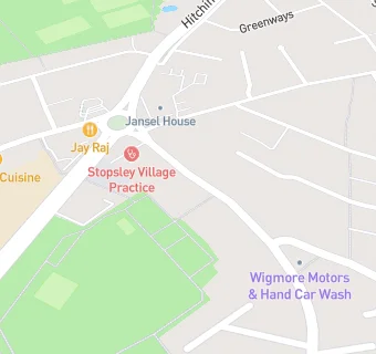 map for Stopsley Village Practice