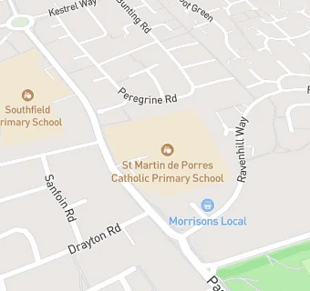 map for Pastures Way Surgery