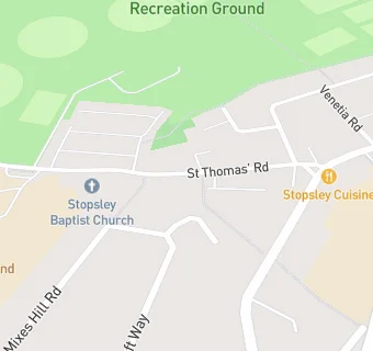 map for Stopsley High School