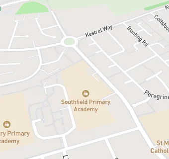 map for Southfield Primary School