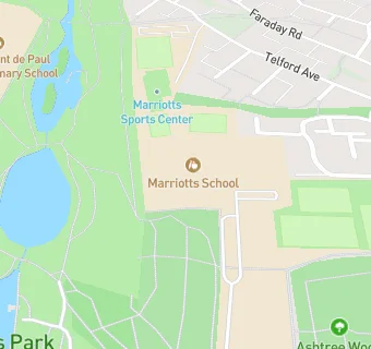 map for Marriotts School