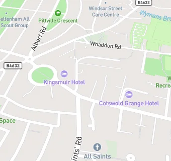 map for Cotswold Grange Hotel And Restaurant