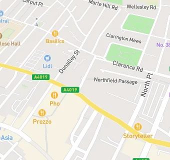 map for Mydentist, St Margarets Road, Cheltenham