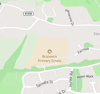 map for Braiswick Primary School