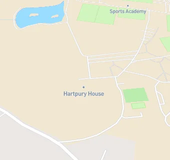 map for Hartpury College