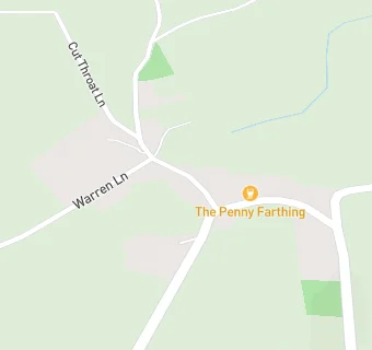 map for The Penny Farthing